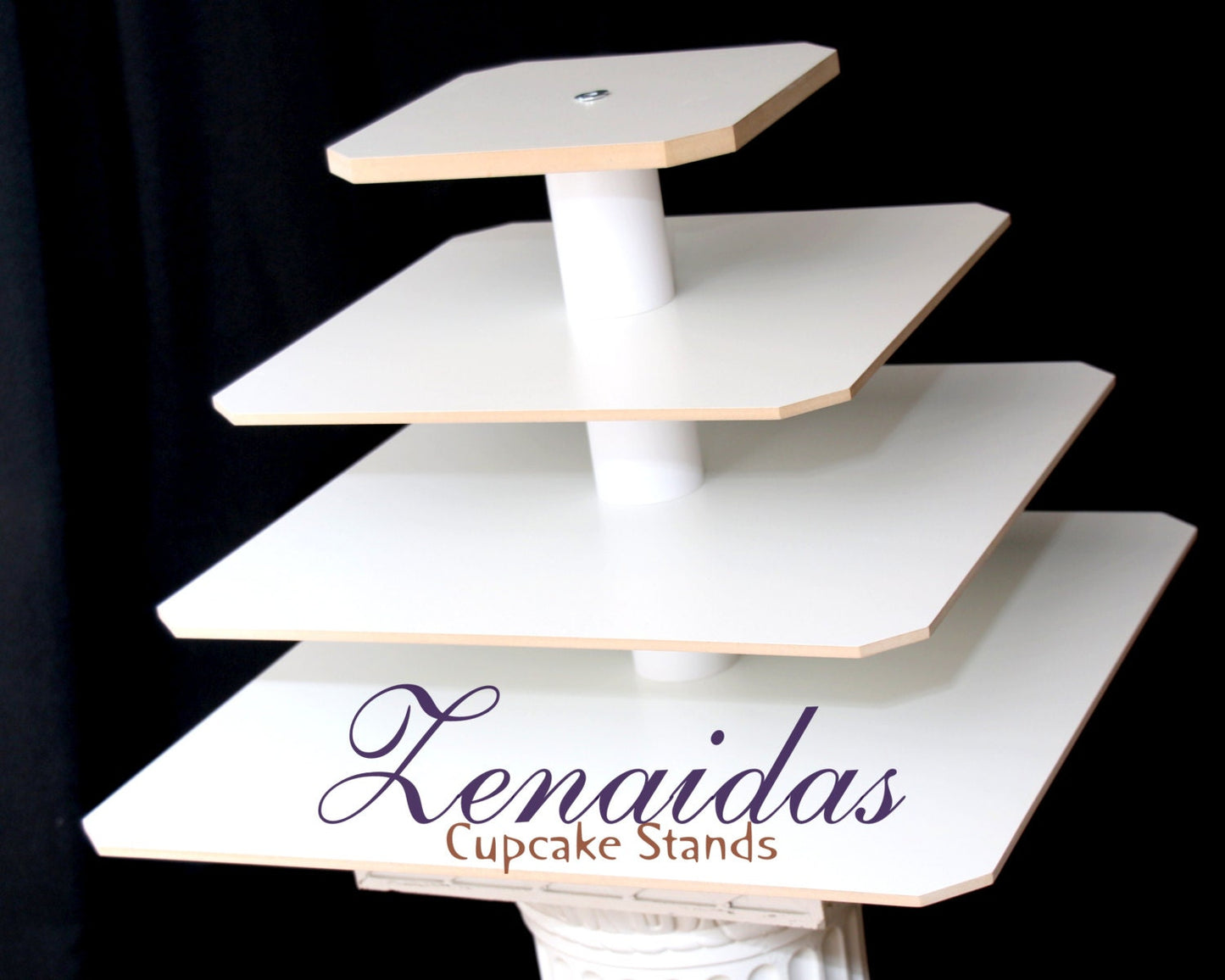 Cupcake Stand 4 Tier Square
