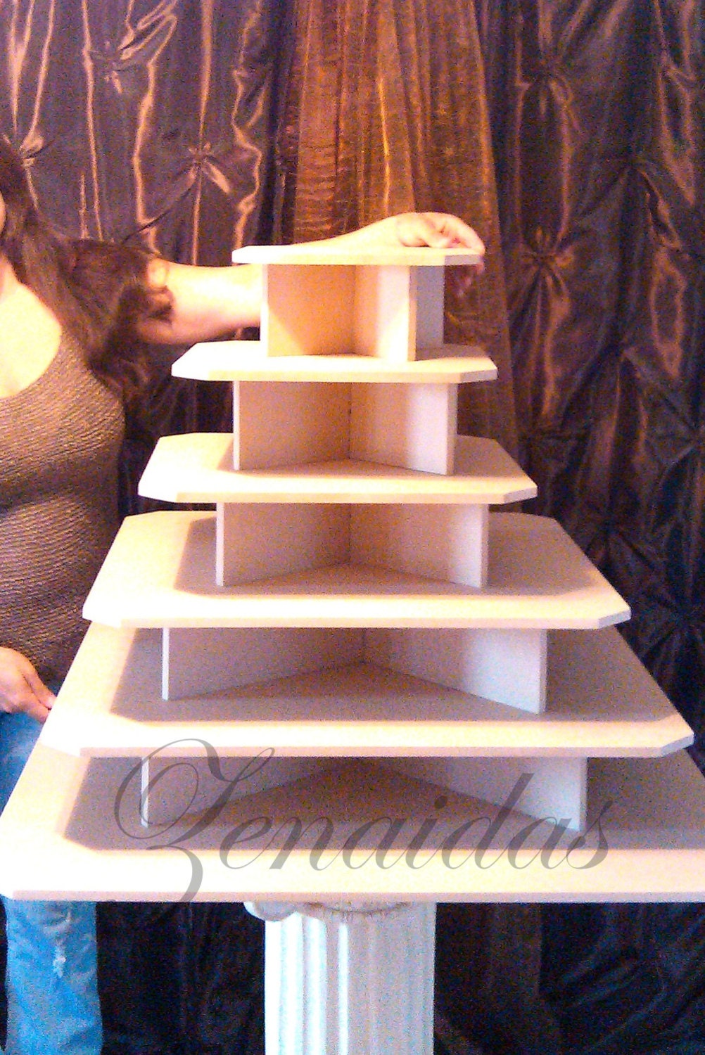 Cupcake Stand 6 Tier Square