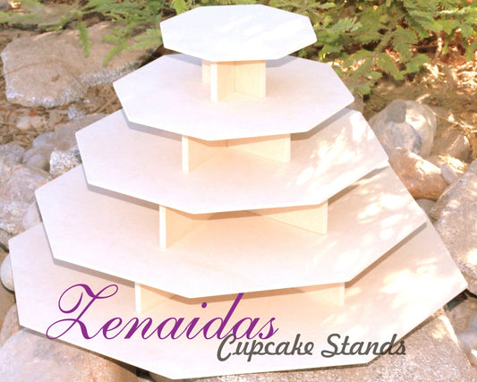 Cupcake Stand 5 Tier Octagon