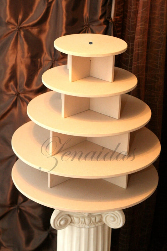 Cupcake Stand 5 Tier Round