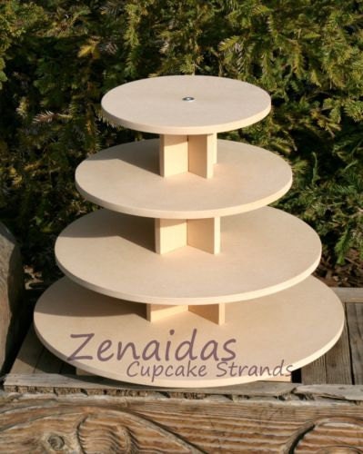 Cupcake Stand 4 Tier Round